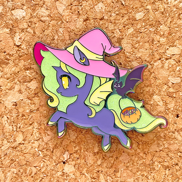 Halloween 2022 Unicorn Enamel Pin - Purple Edition
