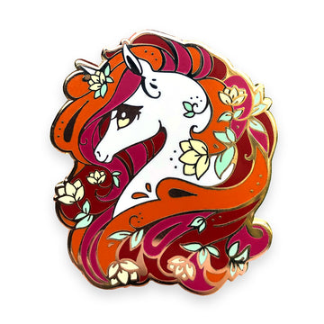 Autumn Unicorn Enamel Pin